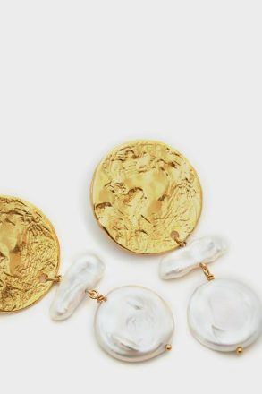 Purificacion Garci Women Vermeer Earrings Earrings Gold/White - Image 2