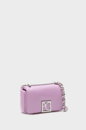 Purple Shoulder Bags Purificacion Garci Women Homenaje Acolchado Crossbody Bag - Image 2
