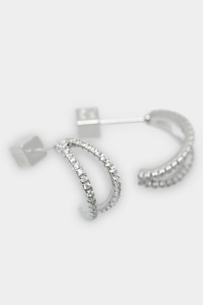 Radiant Hoop Earrings Silver Earrings Women Purificacion Garci - Image 2