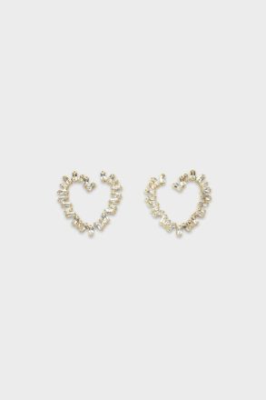 Rectangles Earrings Purificacion Garci Women Gold Earrings