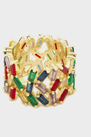 Rectangles Ring Women Rings Multicolor Purificacion Garci - Image 2