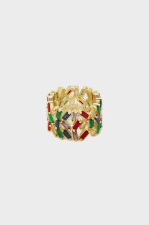 Rectangles Ring Women Rings Multicolor Purificacion Garci