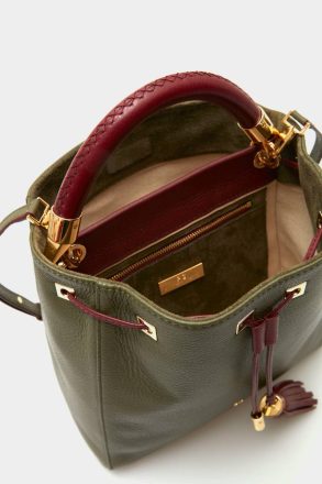 Samburu Bucket Bag Handbags Purificacion Garci Khaki Women - Image 3