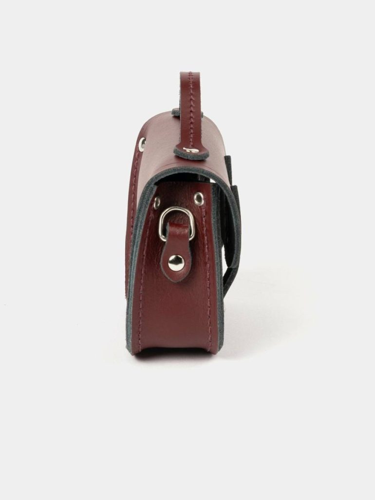 Satchels Cambridge Satchel The Micro Satchel - Oxblood Women - Image 4