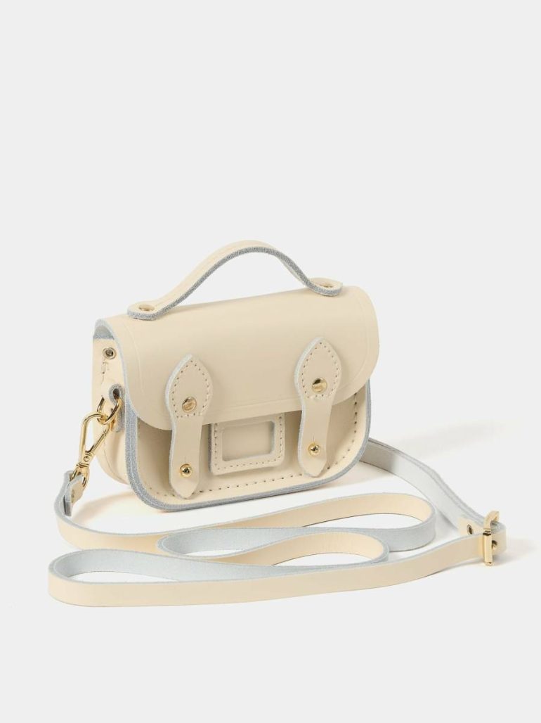 Satchels Cambridge Satchel The Micro Satchel - Vanilla Women - Image 3