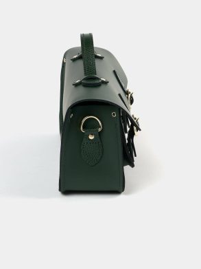 Satchels The Long Satchel - Racing Green & Racing Green Celtic Grain Cambridge Satchel Women - Image 5