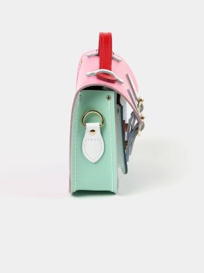 Satchels Women The Mini - Love Hearts Multi-Coloured Cambridge Satchel - Image 5