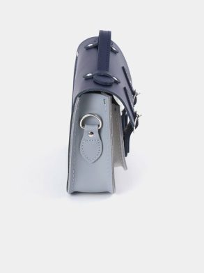 Satchels Women The Mini - Midnight Picnic Matte, French Grey & Clay Cambridge Satchel - Image 4