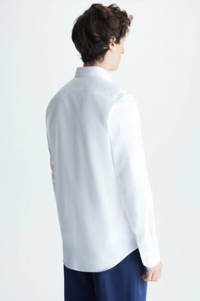 Shirts Pg Tape Twill Shirt White Men Purificacion Garci - Image 3