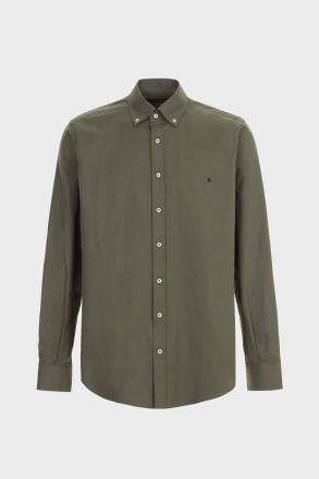 Shirts Purificacion Garci Khaki Men Twill Shirt - Image 5