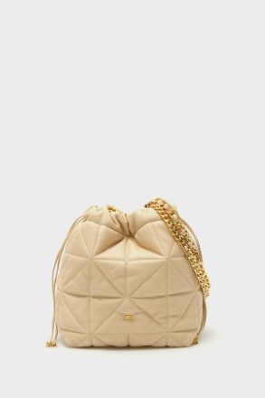 Shoulder Bags Gardenia Women Purificacion Garci Homenaje Acolchado Bucket Bag