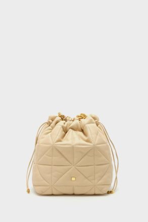Shoulder Bags Gardenia Women Purificacion Garci Homenaje Acolchado Bucket Bag - Image 4