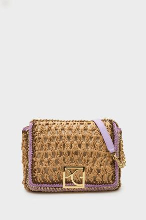 Shoulder Bags Natural Women Purificacion Garci Homenaje Acolchado Shoulder Bag