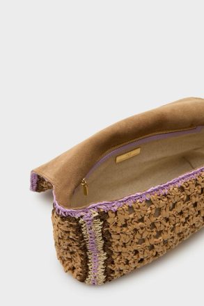 Shoulder Bags Natural Women Purificacion Garci Homenaje Acolchado Shoulder Bag - Image 3
