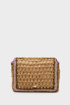 Shoulder Bags Natural Women Purificacion Garci Homenaje Acolchado Shoulder Bag - Image 4