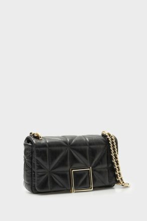 Shoulder Bags Purificacion Garci Homenaje Acolchado Cross Body Bag Women Black - Image 2