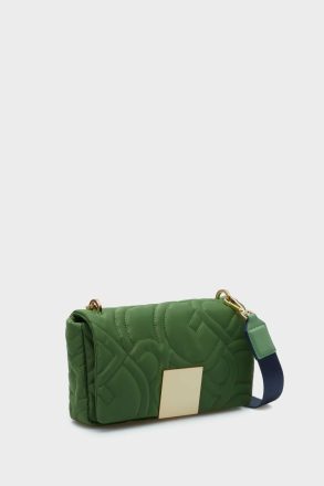 Shoulder Bags Purificacion Garci Homenaje Acolchado Crossbody Bag Green Women - Image 2