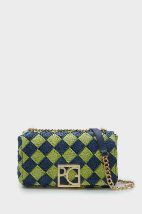 Shoulder Bags Purificacion Garci Klein Blue Homenaje Acolchado Crossbody Bag Women