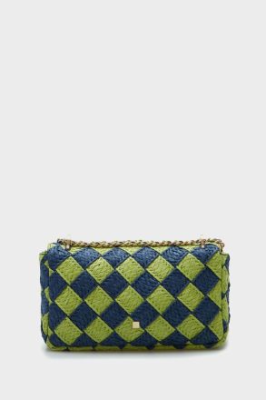 Shoulder Bags Purificacion Garci Klein Blue Homenaje Acolchado Crossbody Bag Women - Image 4