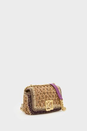 Shoulder Bags Purificacion Garci Women Natural Homenaje Acolchado Crossbody Bag - Image 2