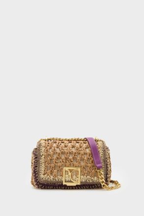 Shoulder Bags Purificacion Garci Women Natural Homenaje Acolchado Crossbody Bag