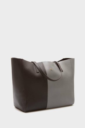 Shoulder Bags Twin Shoulder Bag Purificacion Garci Grey/Dark Brown Women - Image 2