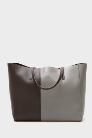 Shoulder Bags Twin Shoulder Bag Purificacion Garci Grey/Dark Brown Women
