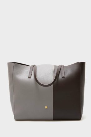 Shoulder Bags Twin Shoulder Bag Purificacion Garci Grey/Dark Brown Women - Image 4
