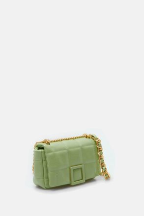 Shoulder Bags Women Homenaje Acolchado Crossbody Bag Purificacion Garci Apple Green - Image 2