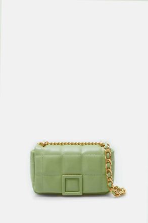 Shoulder Bags Women Homenaje Acolchado Crossbody Bag Purificacion Garci Apple Green
