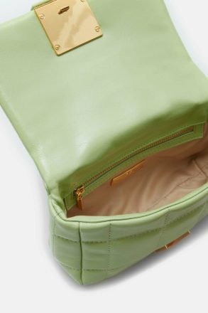Shoulder Bags Women Homenaje Acolchado Crossbody Bag Purificacion Garci Apple Green - Image 3