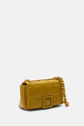 Shoulder Bags Women Purificacion Garci Homenaje Acolchado Crossbody Bag Olive Green - Image 2