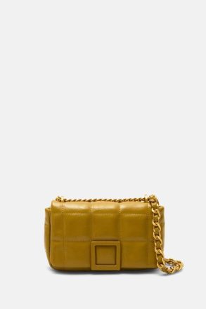 Shoulder Bags Women Purificacion Garci Homenaje Acolchado Crossbody Bag Olive Green