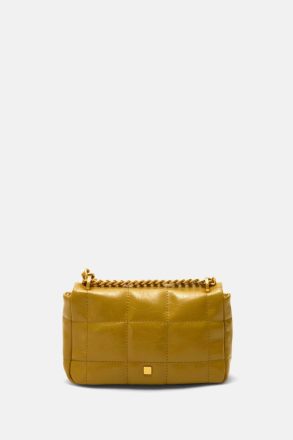 Shoulder Bags Women Purificacion Garci Homenaje Acolchado Crossbody Bag Olive Green - Image 4