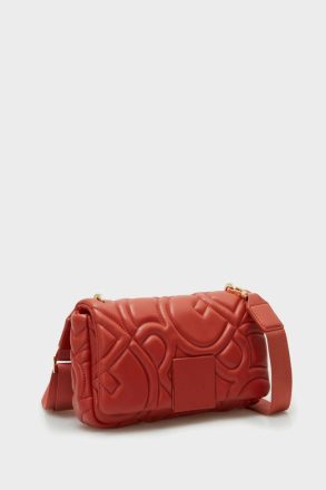 Shoulder Bags Women Purificacion Garci Homenaje Acolchado Crossbody Bag Orange - Image 2