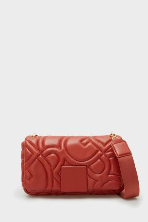 Shoulder Bags Women Purificacion Garci Homenaje Acolchado Crossbody Bag Orange