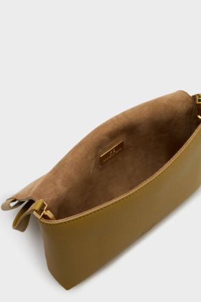 Shoulder Bags Women Purificacion Garci Olive Green Obi Crossbody Bag - Image 3