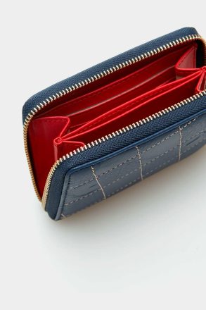 Small Wallets Combinación Única Japanese Wallet Blue Women Purificacion Garci - Image 2