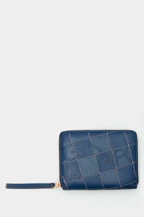 Small Wallets Combinación Única Japanese Wallet Blue Women Purificacion Garci