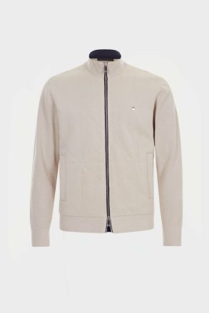 Stone Origami Quilted Cotton Knit Cardigan Men Purificacion Garci Knitwear - Image 5
