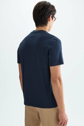 T-Shirts Purificacion Garci Pure Print T-Shirt Men Navy - Image 3