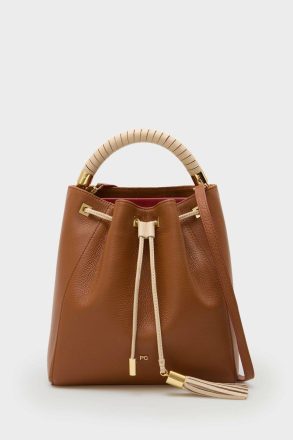 Tan Purificacion Garci Handbags Samburu Bucket Bag Women