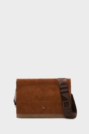 Tan Tándem Flap Shoulder Bag Crossbody Bags Purificacion Garci Women