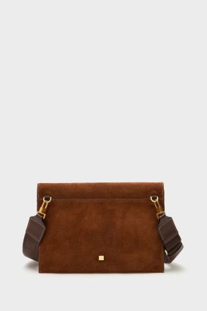 Tan Tándem Flap Shoulder Bag Crossbody Bags Purificacion Garci Women - Image 4