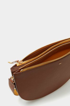 Tan Tandem Shoulder Bag Purificacion Garci Women Shoulder Bags - Image 3
