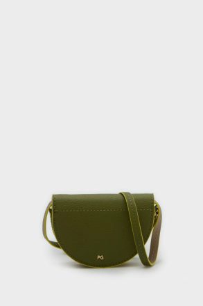 Tandem Mini Bag Light Khaki Green Large Wallets Purificacion Garci Women