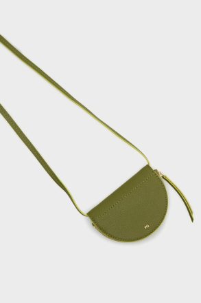 Tandem Mini Bag Light Khaki Green Large Wallets Purificacion Garci Women - Image 4