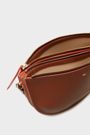 Tandem Shoulder Bag Women Purificacion Garci Toffee Shoulder Bags - Image 3