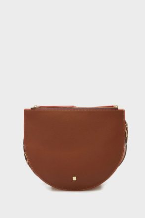 Tandem Shoulder Bag Women Purificacion Garci Toffee Shoulder Bags - Image 4