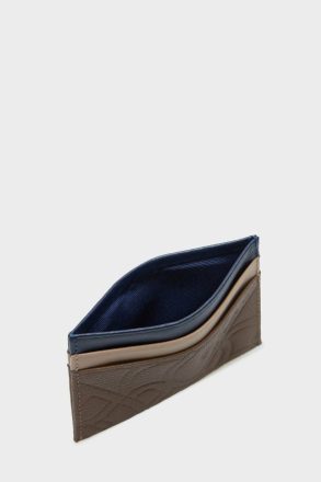 Taupe Card Holders And Coin Purses Tandem Leather Card Holder Purificacion Garci Women - Image 2